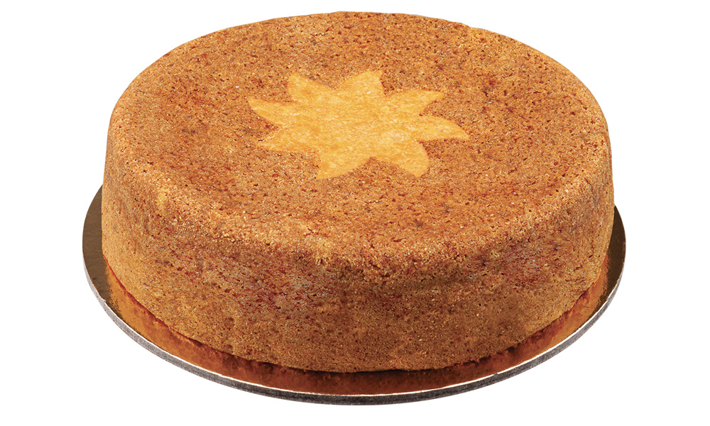 Torta di mandorle, noci e agrumi